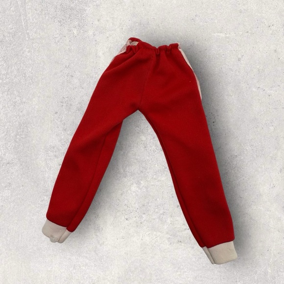 Vintage Barbie Clone Shillman Red and White Jogger Outfit Set - Picture 5 of 7